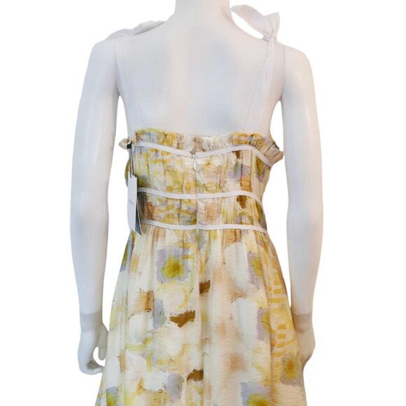 EN SAISON Torrey Midi Sundress in Yellow Combo - Picture 12 of 14